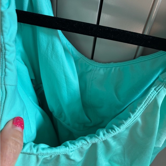 Trina Turk Tiffany blue bathing suit sz 8 - Picture 6 of 8